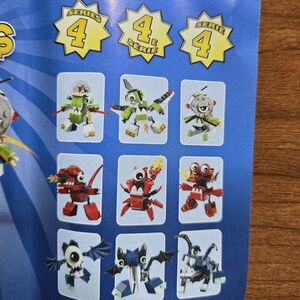 LEGO Mixels Series 4 – Glorp Corp (Blue Tribe) – Complete Set of 3